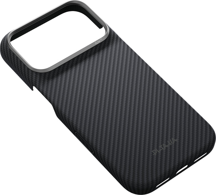 Husă Pitaka Edge Case, Black/Grey Twill — iPhone 18/17 Pro