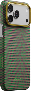 Husă Pitaka Edge Case Breath of Veins, Sprout Surge — iPhone 17 Pro