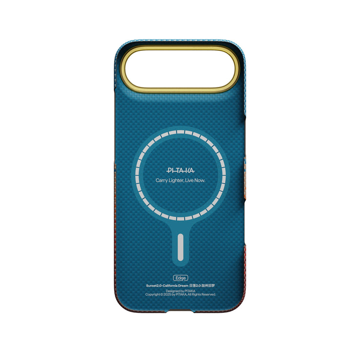Husă Pitaka Edge Case, California Dream Sunset 2.0 #1 — iPhone Air