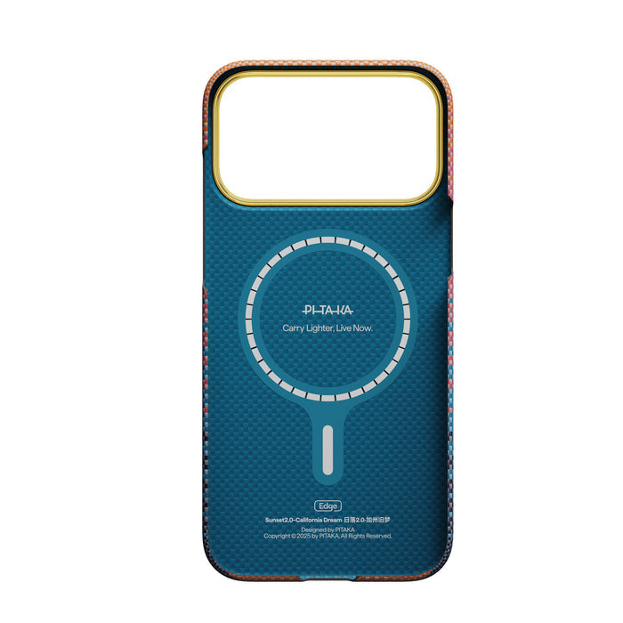 Husă Pitaka Edge Case, California Dream Sunset 2.0 #5 — iPhone 17 Pro Max