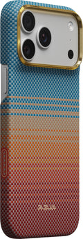Husă Pitaka Edge Case, California Dream Sunset 2.0 — iPhone 18/17 Pro Max