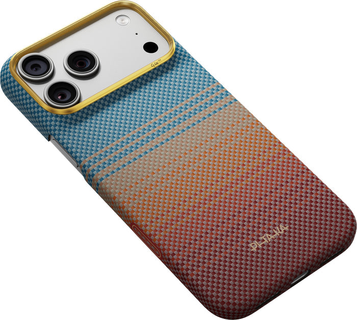Husă Pitaka Edge Case, California Dream Sunset 2.0 — iPhone 18/17 Pro Max