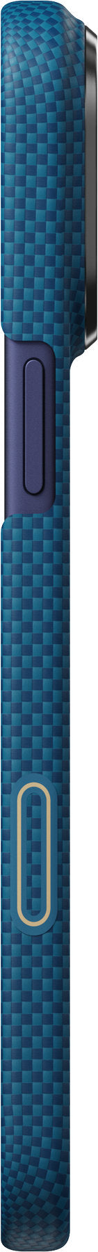 Husă Pitaka Edge Case, Ink Horse Azure Green — iPhone 17 Pro Max