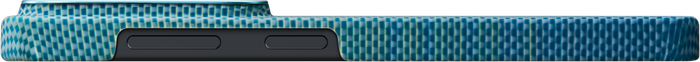 Husă Pitaka Edge Case, Lucid Blue (Aaron Button) — Samsung Galaxy S26 Ultra