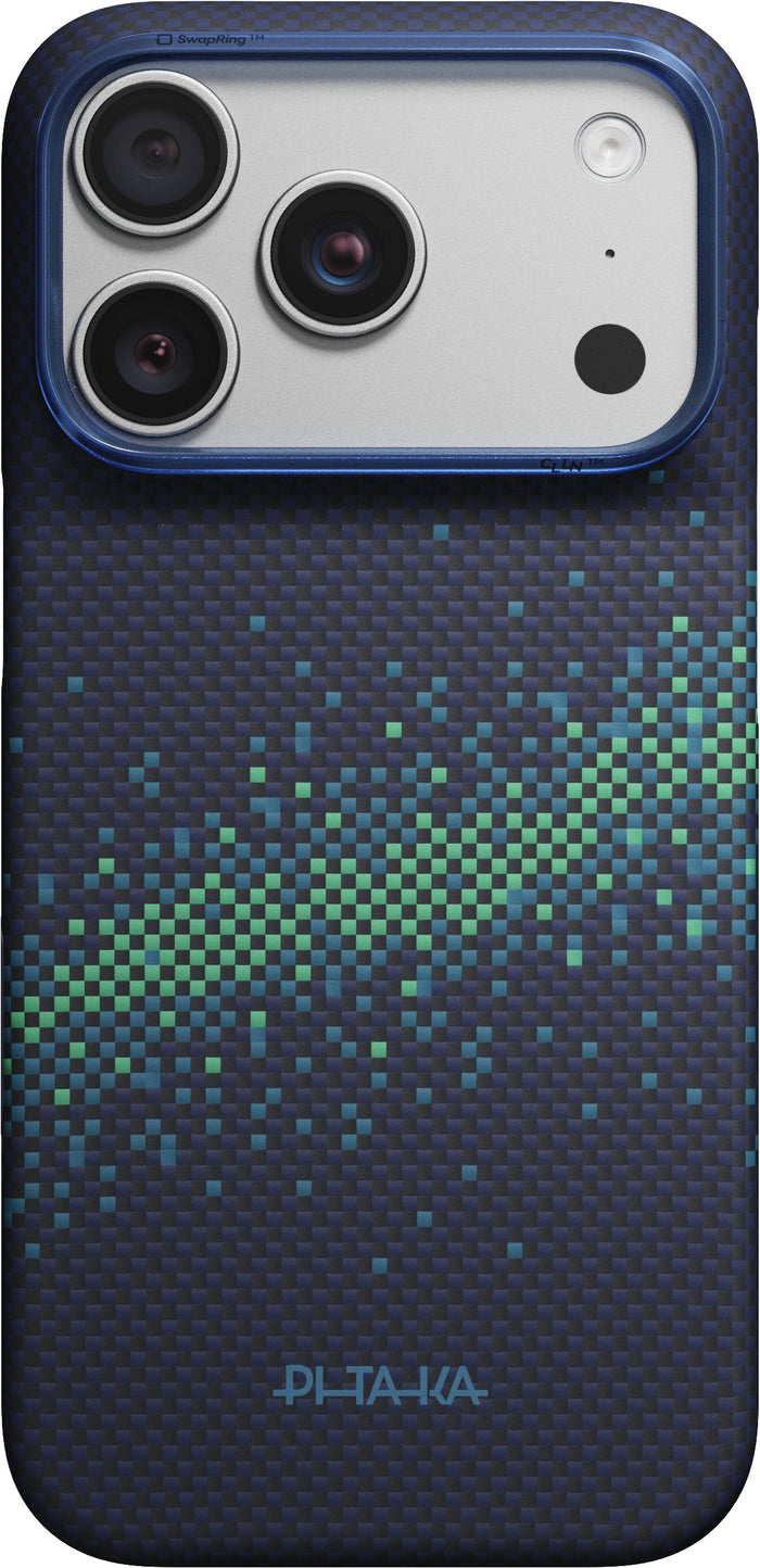 Husă Pitaka Edge Case, Milky Way Galaxy 2.0 — iPhone 18/17 Pro