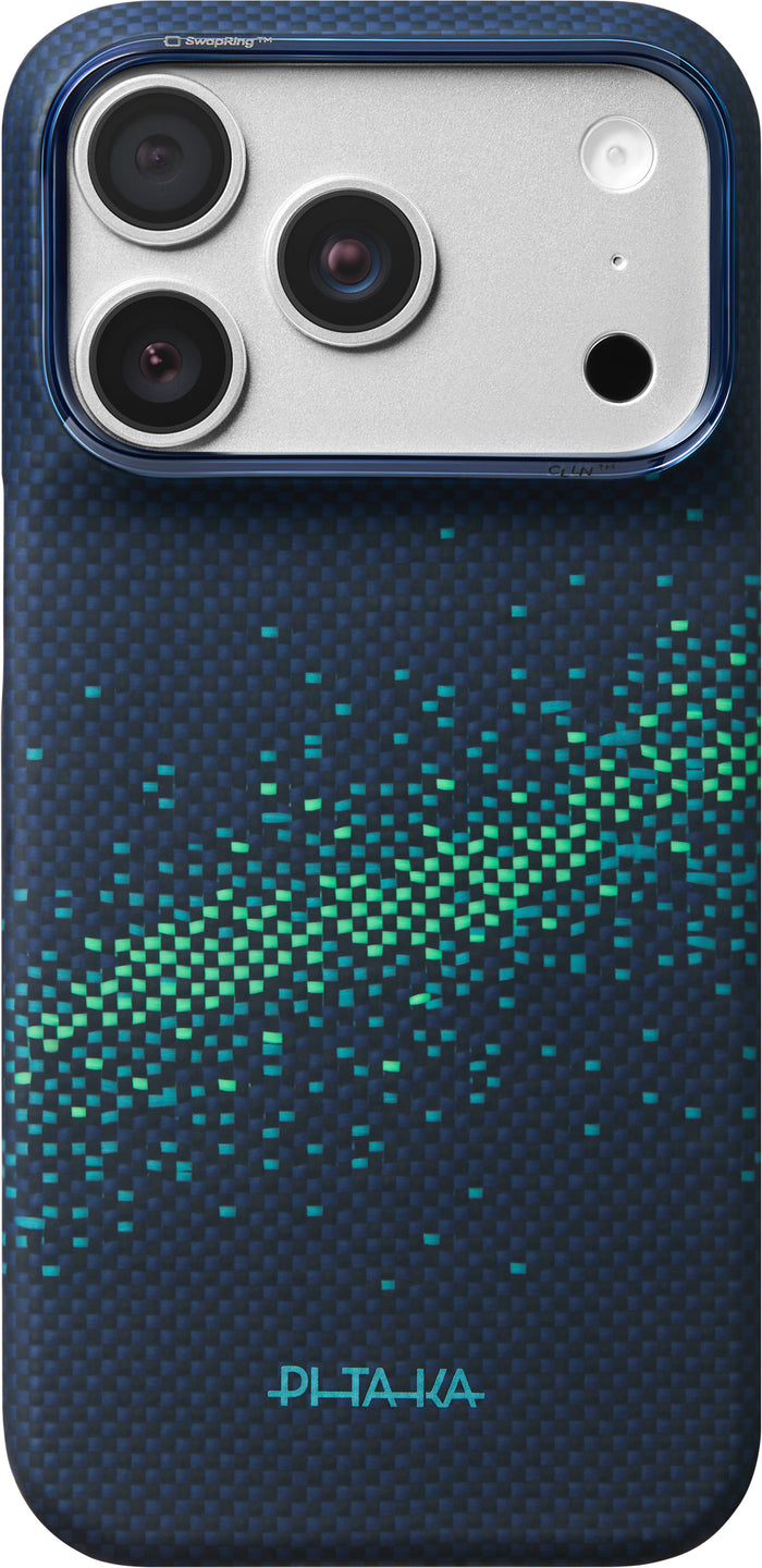 Husă Pitaka Edge Case, Milky Way Galaxy 2.0 — iPhone 18/17 Pro