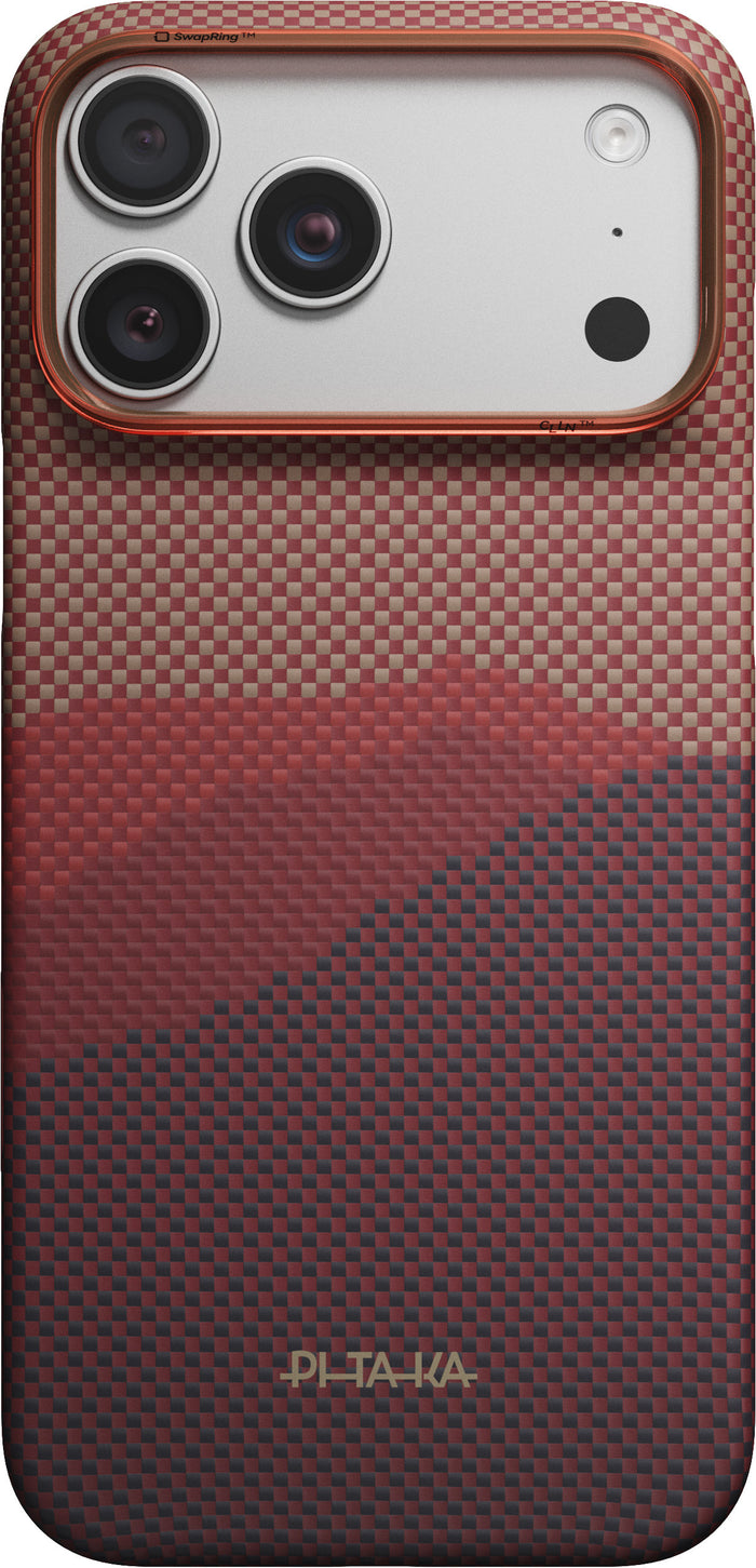 Husă Pitaka Edge Case, Over the Horizon 2.0 (Autumn Dusk) — iPhone 18/17 Pro Max