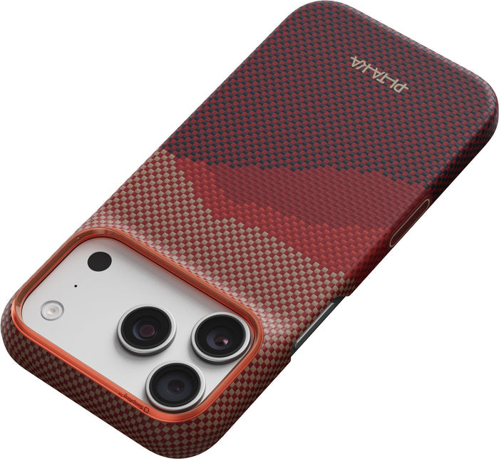 Husă Pitaka Edge Case, Over the Horizon 2.0 (Autumn Dusk) — iPhone 18/17 Pro
