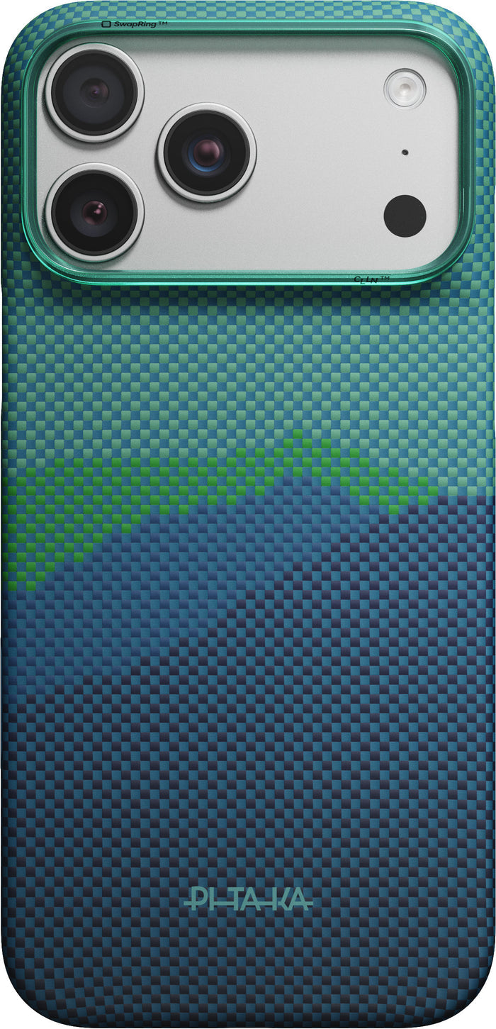 Husă Pitaka Edge Case, Over the Horizon 2.0 (Summer Noon) — iPhone 18/17 Pro Max