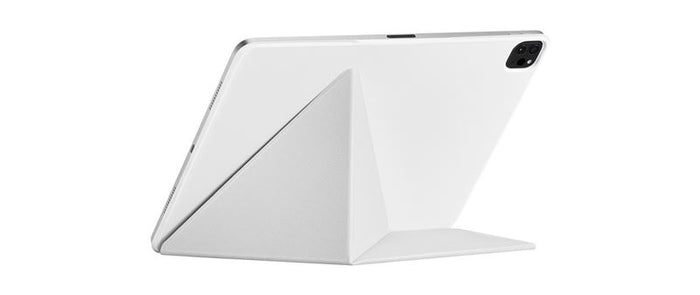 Husă Pitaka Folio 2, white — iPad Air 13" 2024, iPad Pro 12,9" 2018/2022