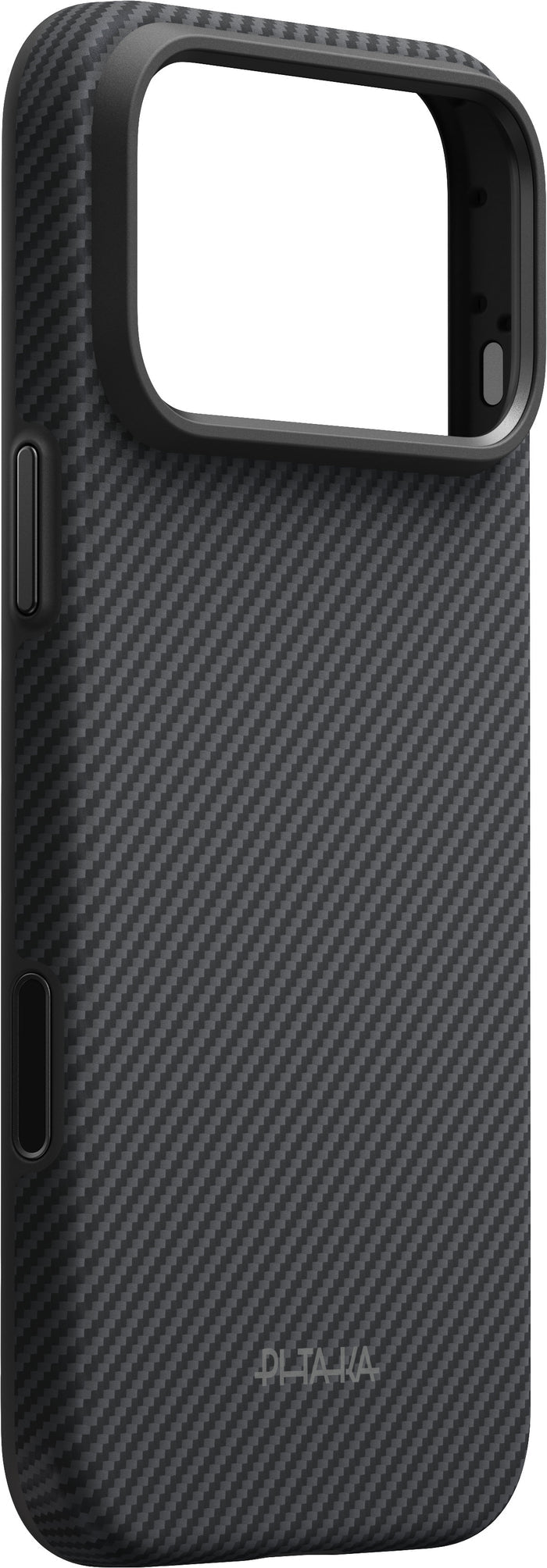 Husă Pitaka Summa, Black/Grey Twill — iPhone 18/17 Pro Max