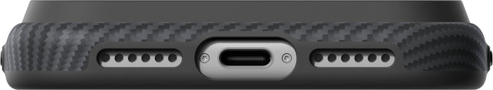 Husă Pitaka Summa, Black/Grey Twill — iPhone 18/17 Pro Max