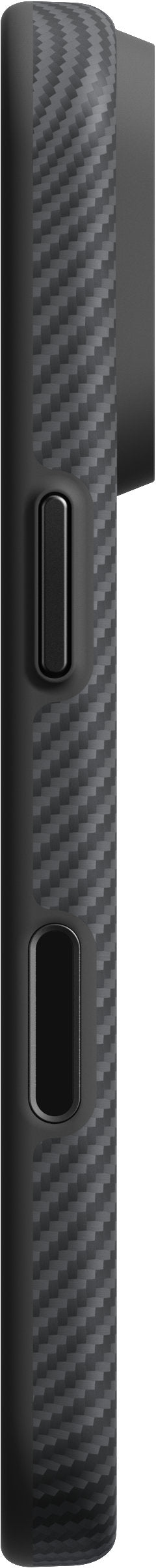 Husă Pitaka Summa, Black/Grey Twill — iPhone 18/17 Pro