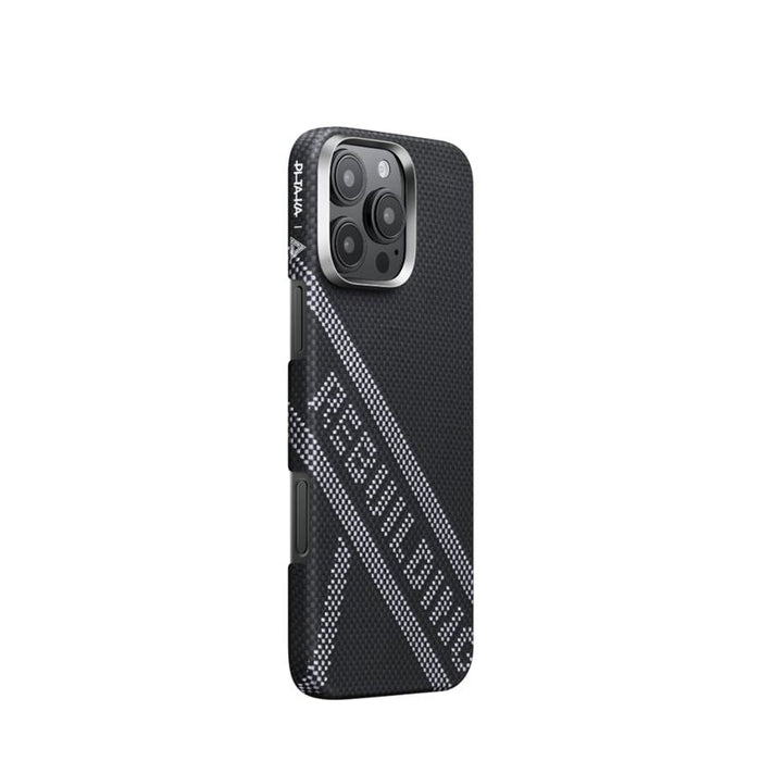 Husă Pitaka Tactile Woven, Re-TROS Rebuilding — iPhone 16 Pro