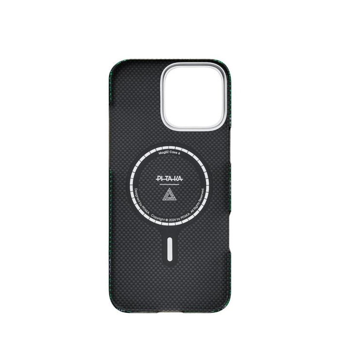 Husă Pitaka Tactile Woven, Re-TROS Refining — iPhone 16 Pro