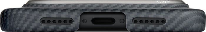 Husă Pitaka Ultra-Slim, Black/Grey — iPhone 17 Pro Max