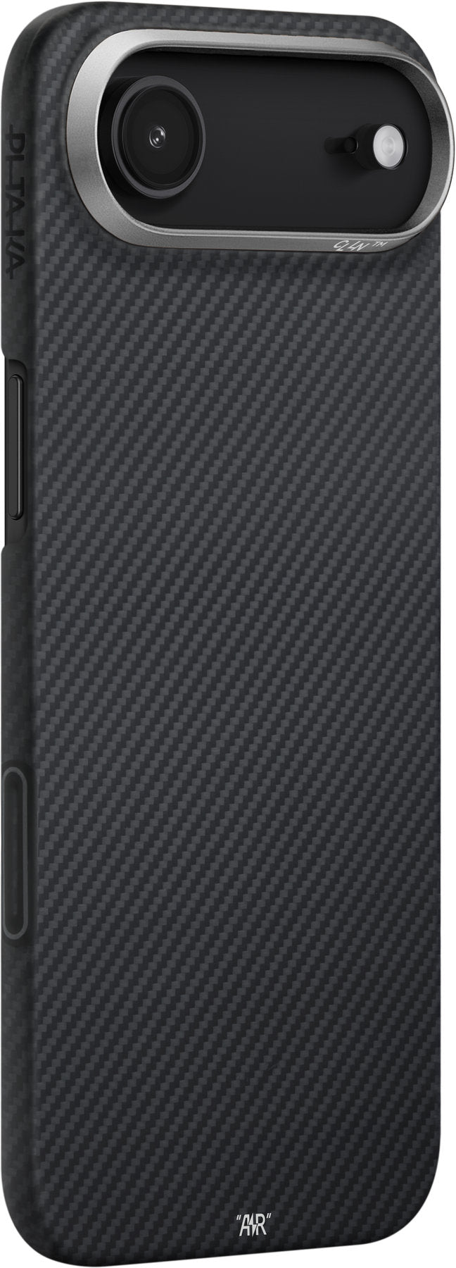 Husă Pitaka Ultra-Slim, Black/Grey — iPhone Air