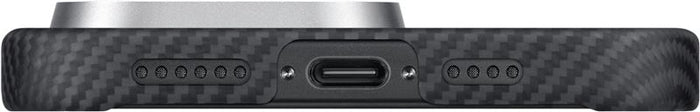 Husă Pitaka Ultra-Slim, Black/Grey (PitaTap) — iPhone 16 Pro