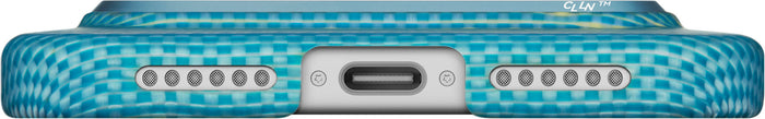 Husă Pitaka Ultra-Slim, Lucid Blue — iPhone 17 Pro Max