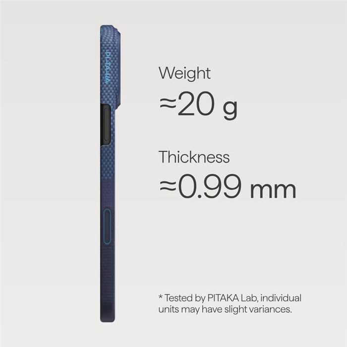 Husă Pitaka Ultra-Slim, Over the horizon — iPhone 17 Pro Max