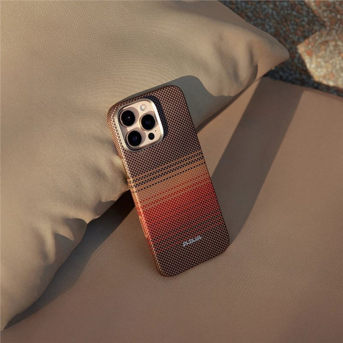 Husă Pitaka Ultra-Slim, Sunset (PitaTap) — iPhone 16 Pro Max