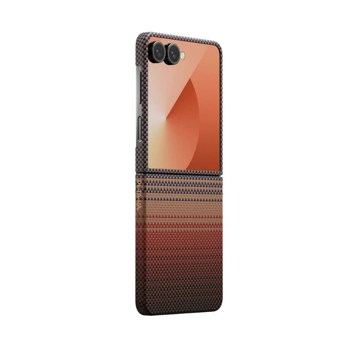 Husă Pitaka Ultra-Slim, Sunset — Samsung Galaxy Z Flip 7
