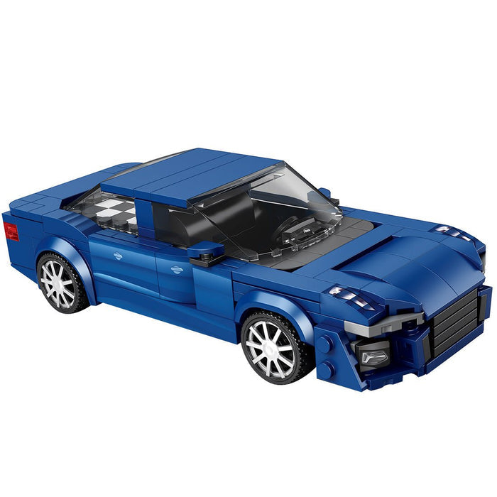 Iconic A6 Car Building Blocks Set - LesDiy -