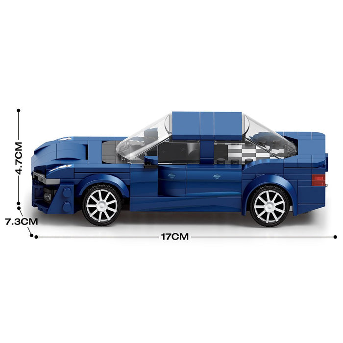 Iconic A6 Car Building Blocks Set - LesDiy -