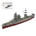 IJN Hyuga WWII Aviation Battleship Building Blocks-LesDiy-Building Blocks-