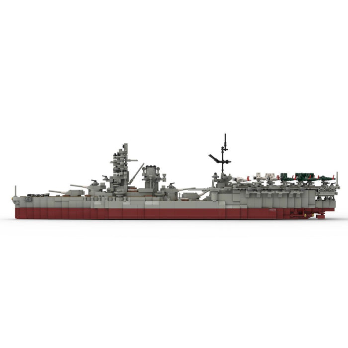 IJN Ise WWII Aviation Battleship Building Blocks-LesDiy-Building Blocks-