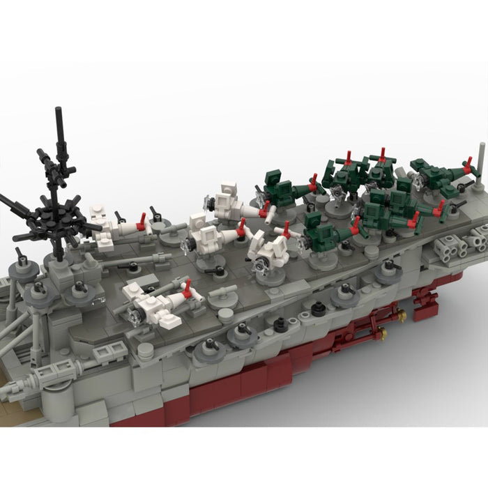 IJN Ise WWII Aviation Battleship Building Blocks-LesDiy-Building Blocks-