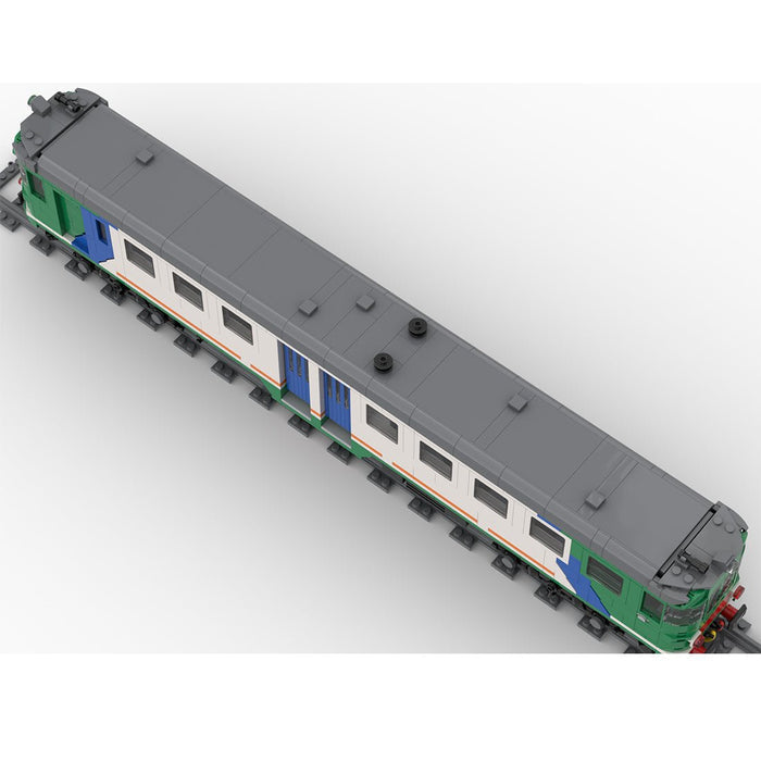 Italian ALn 668 3100 Railcar Building Blocks - LesDiy - Locomotive -