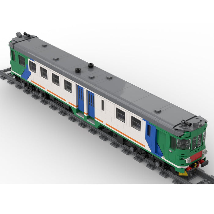 Italian ALn 668 3100 Railcar Building Blocks - LesDiy - Locomotive -