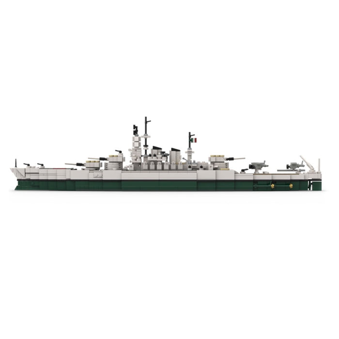 Italian battleship Impero Building Blocks - LesDiy -