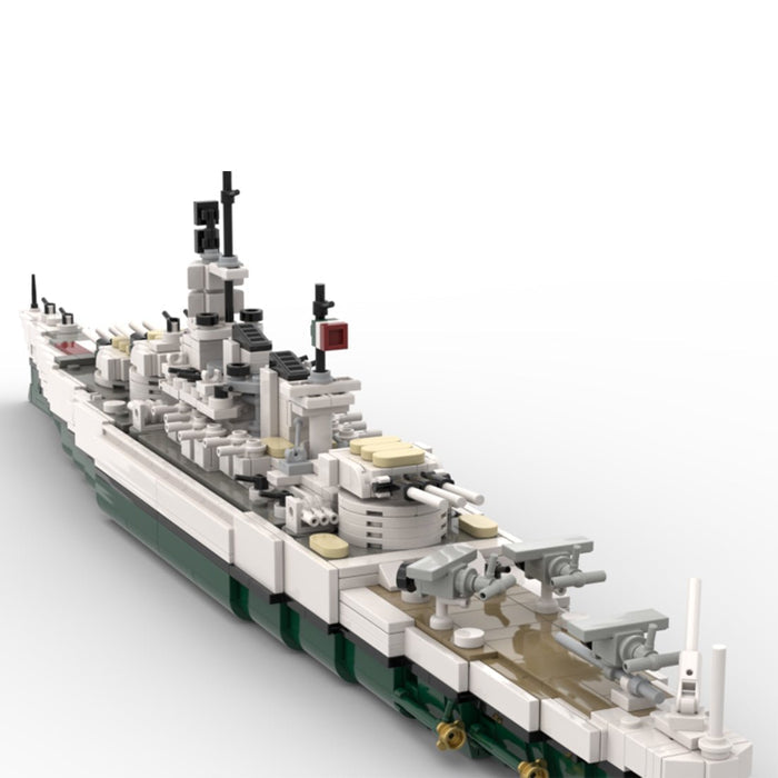 Italian battleship Impero Building Blocks - LesDiy -