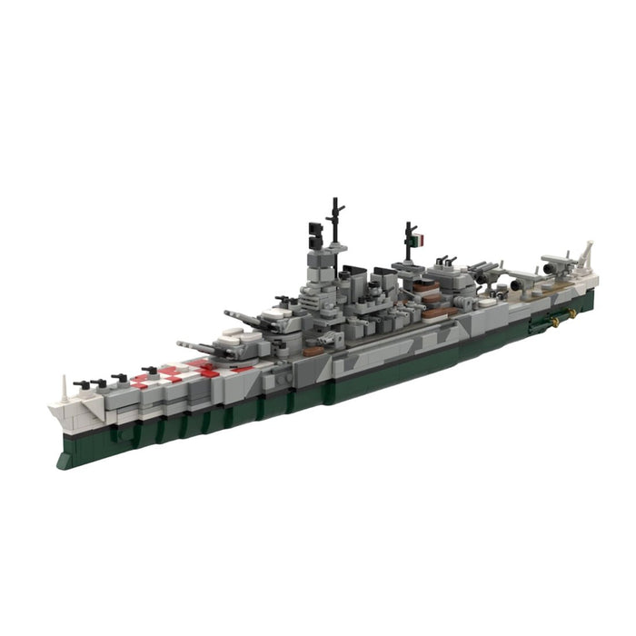 Italian battleship ROMA Building Blocks - LesDiy -