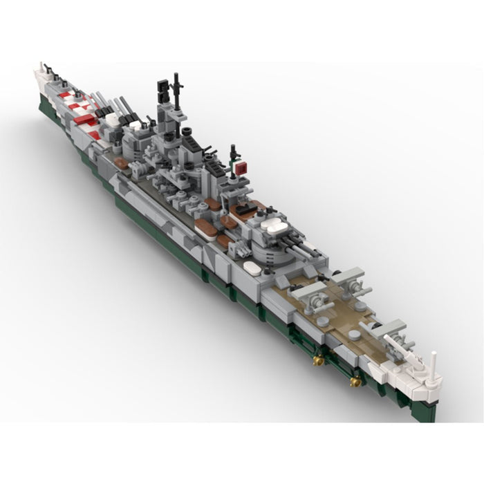 Italian battleship ROMA Building Blocks - LesDiy -