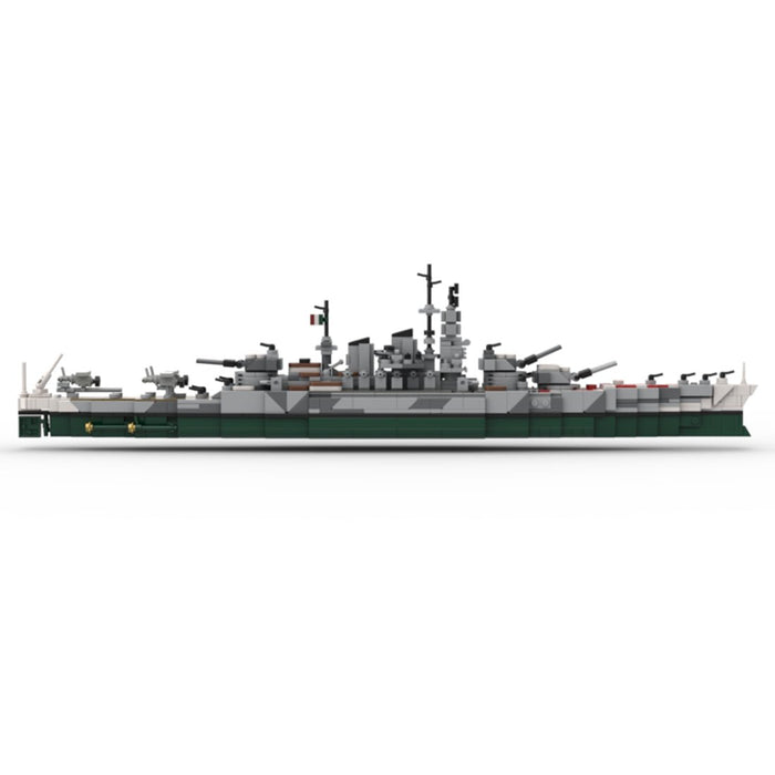 Italian battleship ROMA Building Blocks - LesDiy -