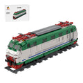 Italian Class E444R Electric Locomotive (XMPR Livery) Building Blocks - LesDiy - Locomotive -