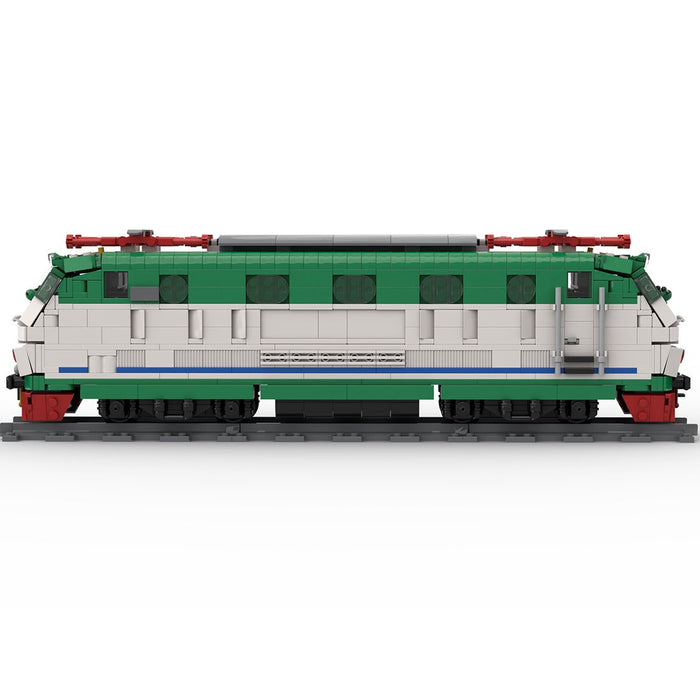 Italian Class E444R Electric Locomotive (XMPR Livery) Building Blocks - LesDiy - Locomotive -