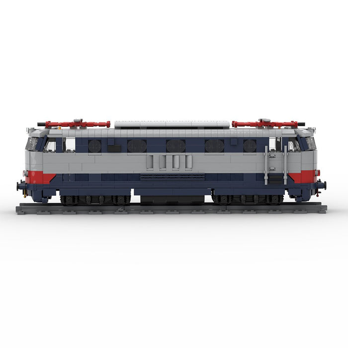 Italian FS E444 "Tartaruga" Electric Locomotive Building Blocks - LesDiy - Locomotive -