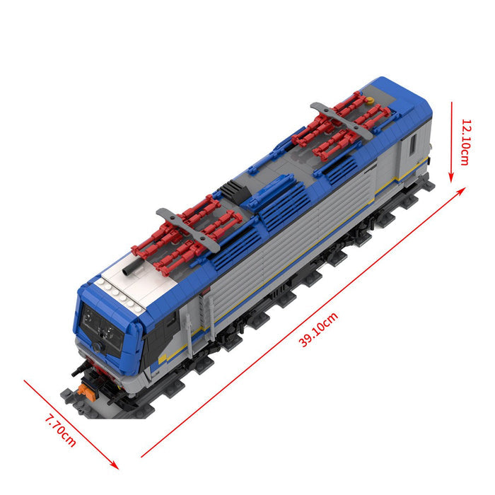 Italy Class Commuter Locomotive Building Blocks - LesDiy - Locomotive -