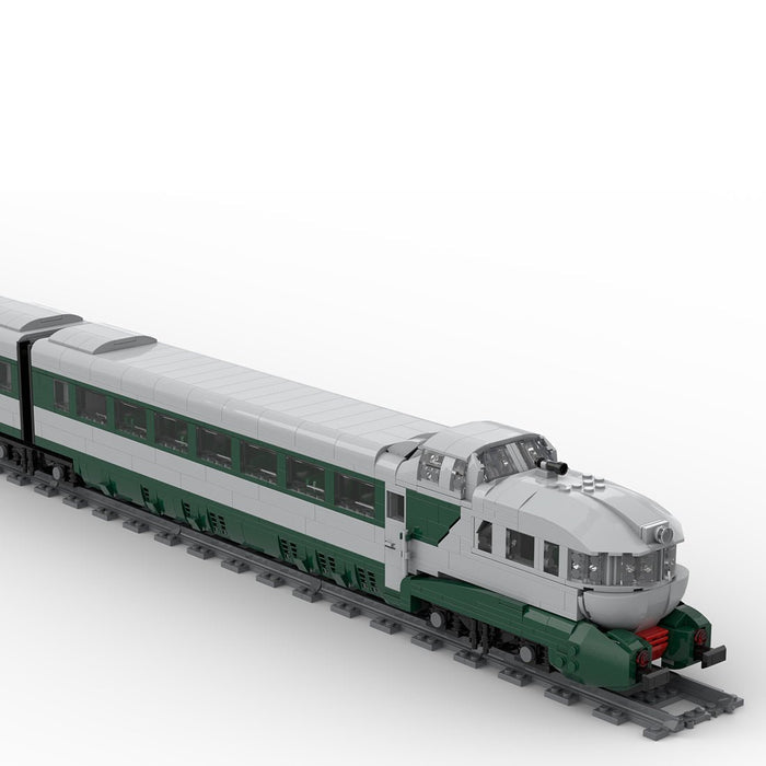 Italy ETR.250 Arlecchino Train Building Blocks - LesDiy - Locomotive -