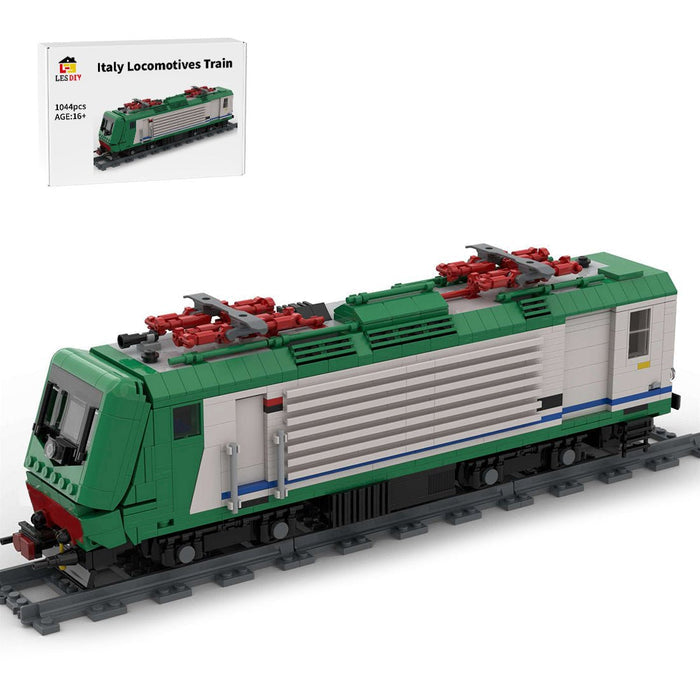 Italy Locomotives Train Model Building Blocks - LesDiy - Locomotive -
