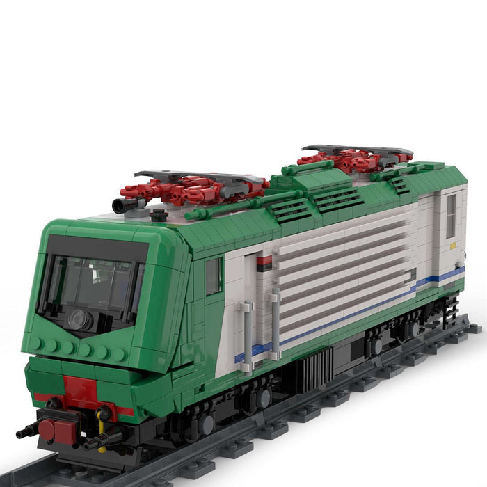 Italy Locomotives Train Model Building Blocks - LesDiy - Locomotive -