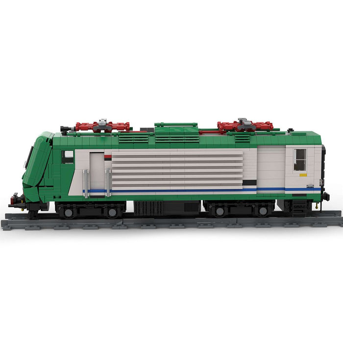 Italy Locomotives Train Model Building Blocks - LesDiy - Locomotive -