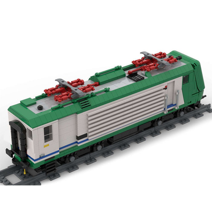 Italy Locomotives Train Model Building Blocks - LesDiy - Locomotive -