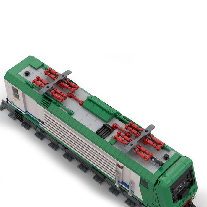 Italy Locomotives Train Model Building Blocks - LesDiy - Locomotive -