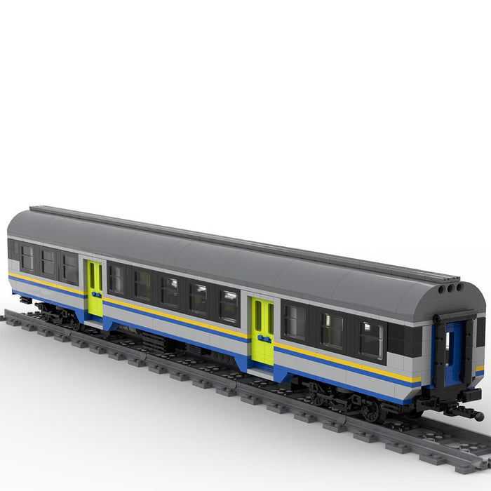 Italy MDVC Carriage DPR Train Building Blocks - LesDiy - Locomotive -