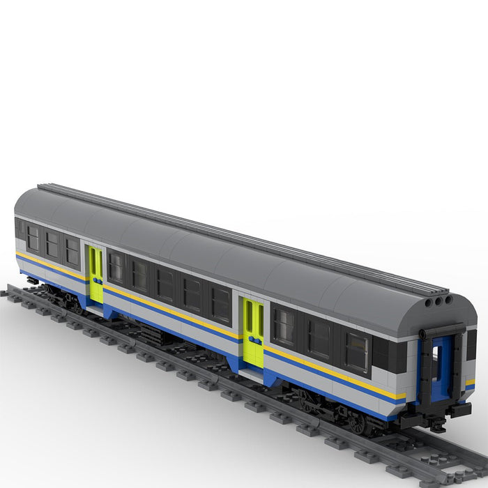 Italy MDVC Carriage DPR Train Building Blocks - LesDiy - Locomotive -